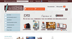 Desktop Screenshot of buralcoop.fr